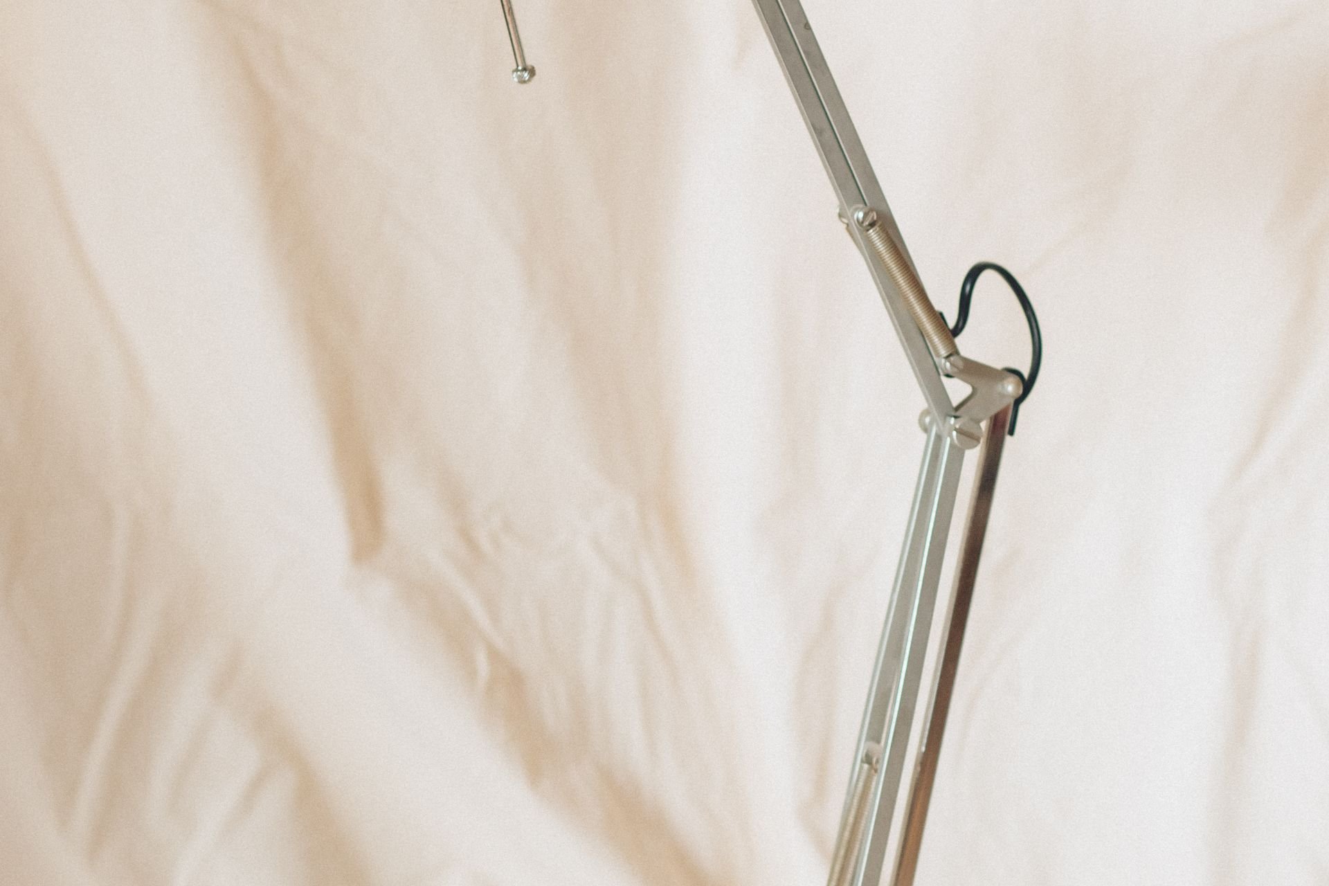 Classic architect-style desk lamp with adjustable swing arm